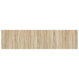 Wall-Mounted Headboard ALKMAAR Sonoma Oak Engineered Wood - Front View