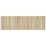 Wall-Mounted Headboard ALKMAAR Sonoma Oak Engineered Wood - Front View