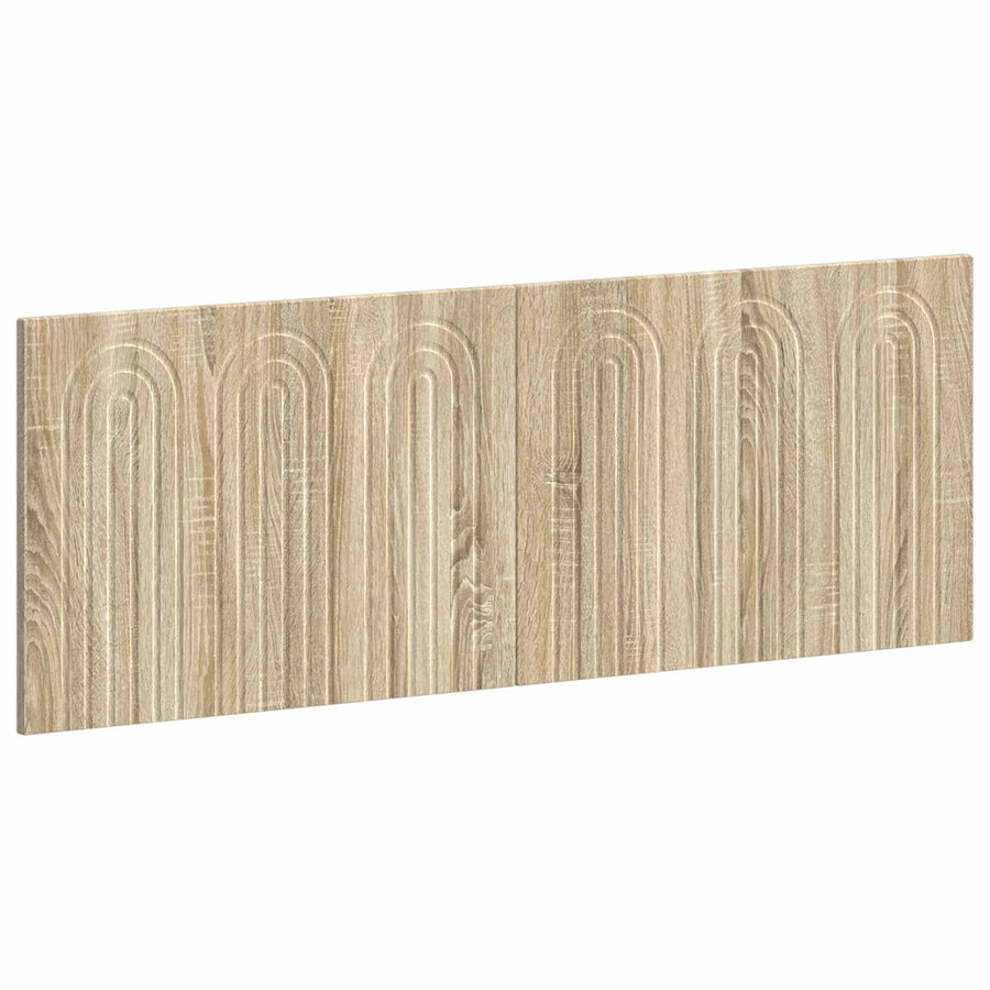 Wall-Mounted Headboard ALKMAAR Sonoma Oak Engineered Wood