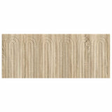 Wall-Mounted Headboard ALKMAAR Sonoma Oak Engineered Wood - Front View