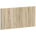 Wall-Mounted Headboard ALKMAAR Sonoma Oak Engineered Wood