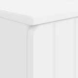 Bathroom Sink Cabinet ZWOLLE White 59.5 x 31.5 x 59 cm - Close-Up Angle