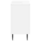 Bathroom Sink Cabinet ZWOLLE White 59.5 x 31.5 x 59 cm - Top-Down View
