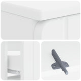 Bathroom Sink Cabinet ZWOLLE White 82 x 41 x 58.5 cm