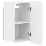 Bathroom Wall Cabinet ZWOLLE White 30 x 31 x 63 cm - Front View