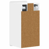 Bathroom Wall Cabinet ZWOLLE White 30 x 31 x 63 cm - 45-Degree Angle