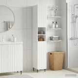 Bathroom Cabinet with Open Shelf ZWOLLE White