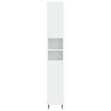 Bathroom Cabinet with Open Shelf ZWOLLE White