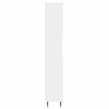 Bathroom Cabinet with Open Shelf ZWOLLE White - Top-Down View