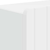 Bathroom Storage Cabinet ZWOLLE White 30 x 31 x 79.5 cm - Close-Up Angle