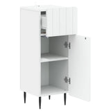 Bathroom Storage Cabinet ZWOLLE White 30 x 31 x 79.5 cm - Front View