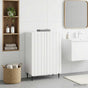 Bathroom Storage Cabinet ZWOLLE White 59.5 x 31 x 79.5 cm