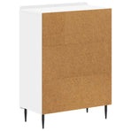 Bathroom Storage Cabinet ZWOLLE White 59.5 x 31 x 79.5 cm