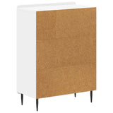 Bathroom Storage Cabinet ZWOLLE White 59.5 x 31 x 79.5 cm - 45-Degree Angle