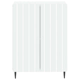 Bathroom Storage Cabinet ZWOLLE White 59.5 x 31 x 79.5 cm - Side View