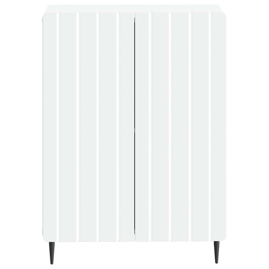 Bathroom Storage Cabinet ZWOLLE White 59.5 x 31 x 79.5 cm