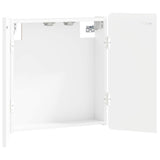 Dartboard Cabinet ZWOLLE White 52.5 x 10.5 x 57.5 cm - Front View
