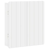 Dartboard Cabinet ZWOLLE White 52.5 x 10.5 x 57.5 cm