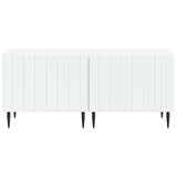 TV Cabinet White Engineered Wood
