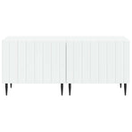 TV Cabinet White Engineered Wood