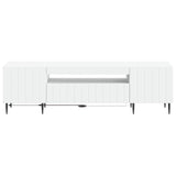 LED TV Cabinet White Engineered Wood