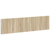 Wall-Mounted Headboard ZWOLLE Sonoma Oak Engineered Wood