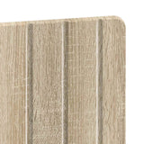 Wall-Mounted Headboard ZWOLLE Sonoma Oak Engineered Wood - Rear View