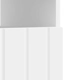 LED TV Cabinet White Engineered Wood - Close-Up Angle