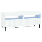 LED TV Cabinet White Engineered Wood
