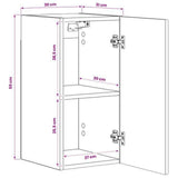 Bathroom Wall Cabinet ARNHEM White 30 x 31 x 59 cm