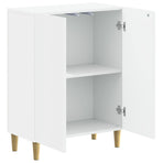Bathroom Storage Cabinet ARNHEM White 59.5 x 31 x 80 cm