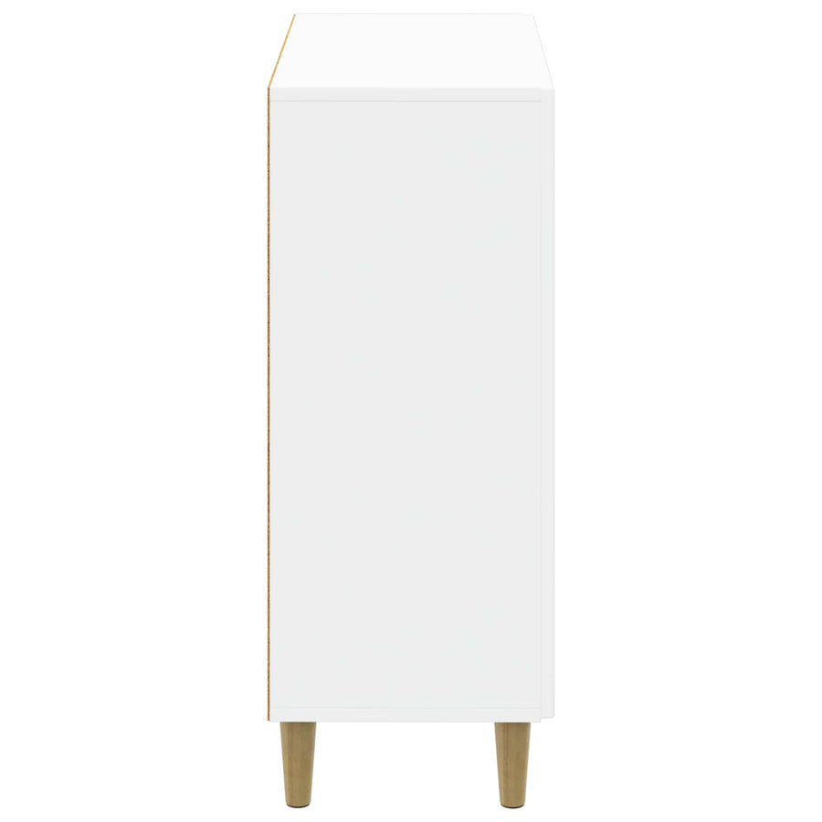 Bathroom Storage Cabinet ARNHEM White 59.5 x 31 x 80 cm