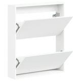 Wall-Mounted Shoe Cabinet ARNHEM 71 x 17 x 86 cm White