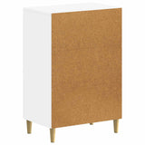 Shoe Cabinet ARNHEM 59.5 x 39.5 x 90 cm Engineered Wood White - 45-Degree Angle