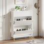 Shoe Cabinet ARNHEM 78 x 24 x 103 cm Engineered Wood White