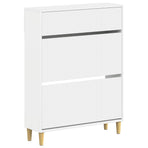 Shoe Cabinet ARNHEM 78 x 24 x 103 cm Engineered Wood White