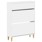 Shoe Cabinet ARNHEM 78 x 24 x 103 cm Engineered Wood White
