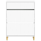 Shoe Cabinet ARNHEM 78 x 24 x 103 cm Engineered Wood White
