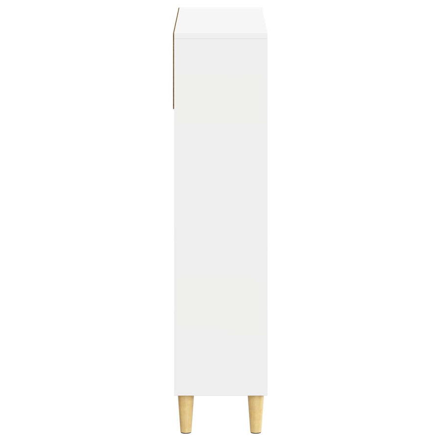 Shoe Cabinet ARNHEM 78 x 24 x 103 cm Engineered Wood White