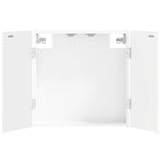 Dartboard Cabinet ARNHEM White 52.5 x 10.5 x 53.5 cm