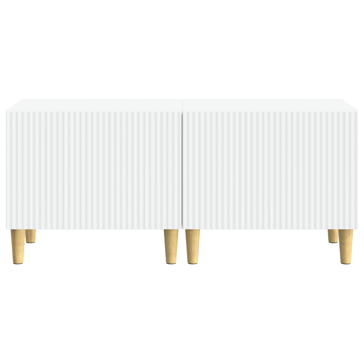 TV Cabinet White Engineered Wood