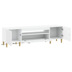 LED TV Cabinet ARNHEM 153 x 35 x 43 cm White Engineered Wood