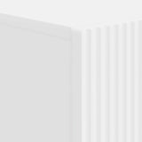 Toilet Cabinet ARNHEM White 66 x 25.5 x 190 cm Engineered Wood