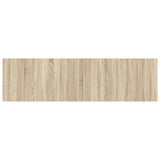 Wall-Mounted Headboard ARNHEM Sonoma Oak Engineered Wood - Front View