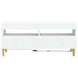 LED TV Cabinet White Engineered Wood