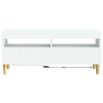 LED TV Cabinet ARNHEM 100 x 35 x 43 cm White Engineered Wood