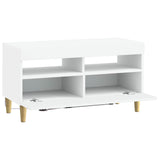 LED TV Cabinet White Engineered Wood