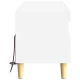 LED TV Cabinet White Engineered Wood
