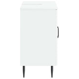 Bathroom Sink Cabinet HAARLEM White 59.5 x 31.5 x 59 cm