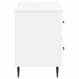 Bathroom Sink Cabinet HAARLEM White 82 x 41 x 58.5 cm - Top-Down View